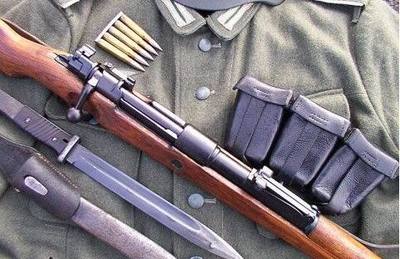 二战十大步枪之六,是德军士兵在二战期间的基本配备,你认识吗?